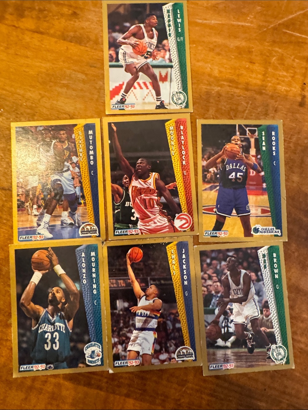 Fleer 1992-93 Basketball Card Lot - Multi-Color Collectible Set
